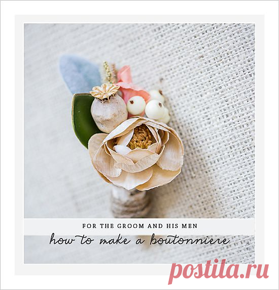 How To Make A Boutonniere