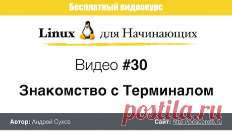 Терминал Линукс | Компьютер для начинающих. Обучение работе на компьютере