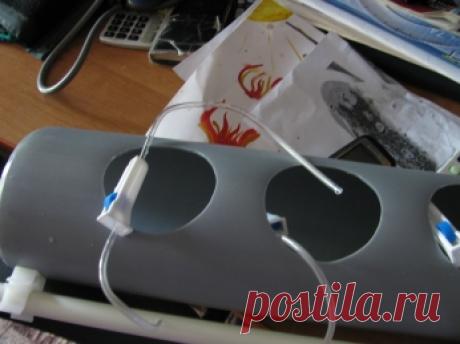 Установка капельного полива - Выращивание растений на гидропонике.