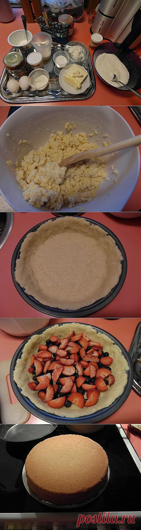 Пирог с ягодами на 8 марта! | 4vkusa.ru