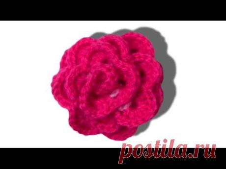 как вязать розу инструкция вязание крючком - © Woolpedia