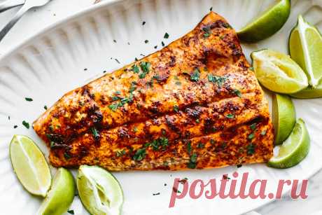 This simple yet tasty chili lime trout ups the ante of your typical baked fish dinner. It's spiced, zesty, sweet, and as tender as can be!