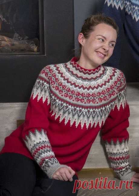 Джемпер Sonja... дизайн VIKING YARN