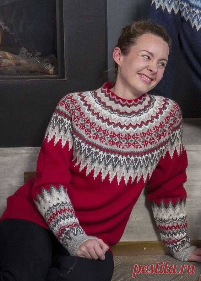 Джемпер Sonja... дизайн VIKING YARN