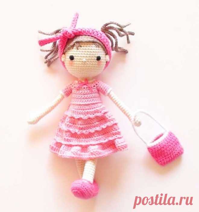 Куколка Софи - фото вязаной игрушки 750x800