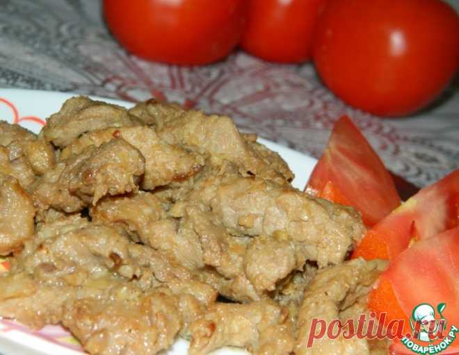 Свинина по-корейски - кулинарный рецепт