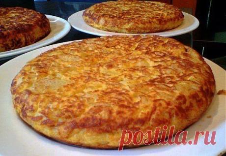 Рецепты/Тортилья душевная (испанская кухня).
Очень просто!