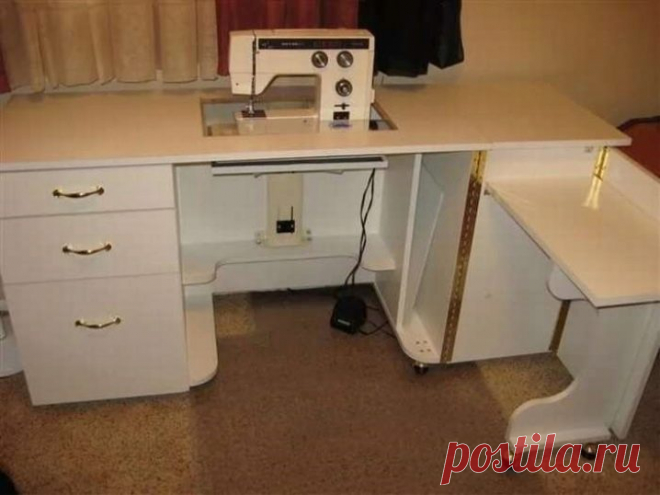 Стол-трансформер для шитья: складной раскройный столик для дома из Ikea, раскладные и откидные модели для валяния