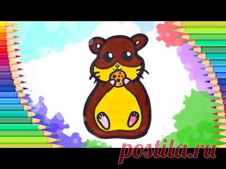 Как нарисовать торт l Учимся рисовать l Простые рисунки для детей - YouTube