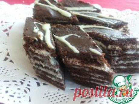 Торт &quot;Шоколадный медовик&quot; - кулинарный рецепт