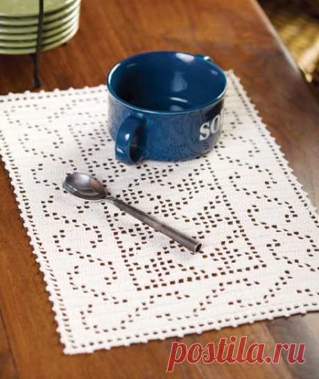 Celtic Placemat | Красное сердце