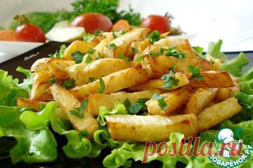 Жареный сельдерей - кулинарный рецепт