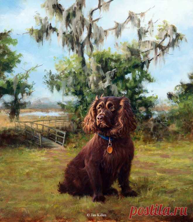 Художник James Killen. Часть 3. Люблю собак за преданность и верность