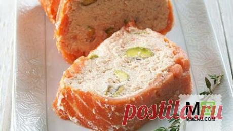 Хлебец с лососем - кулинарный рецепт. Миллион Меню
