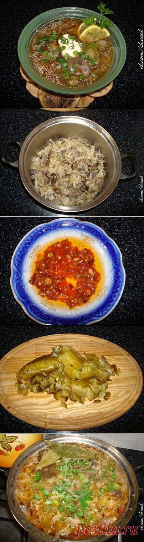 солянка грибная