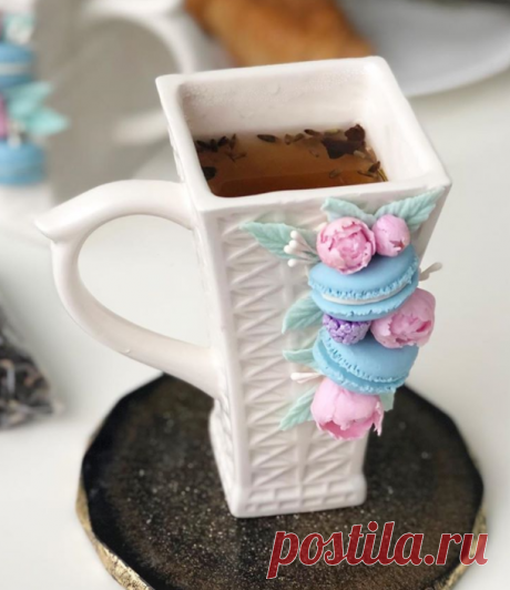 Декор чашки от @valeries_style