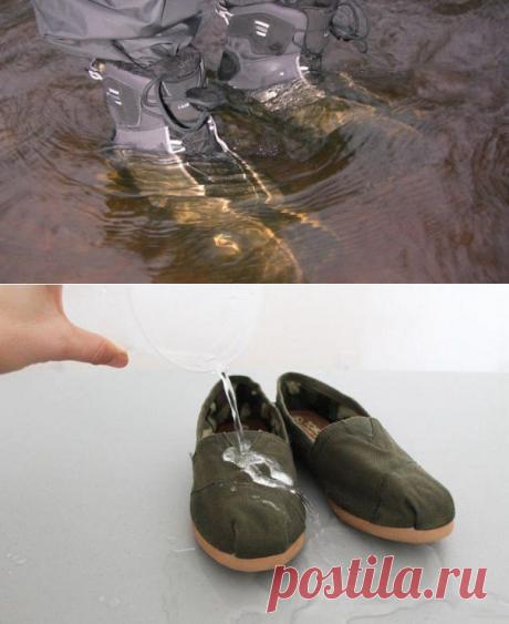 Непромокаемая обувь просто и легко