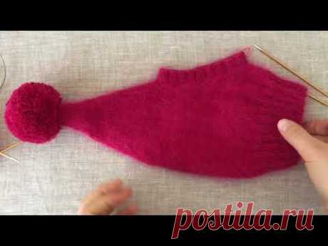 Knitted Dog Hat