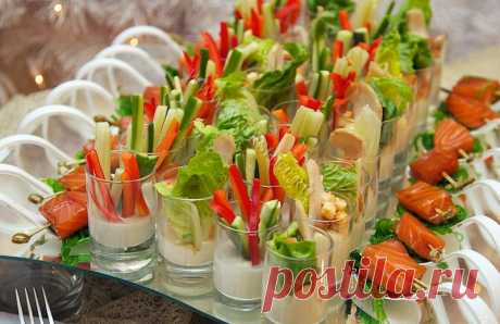 Оформление праздничных закусок — это мастерство! | Вкусные рецепты