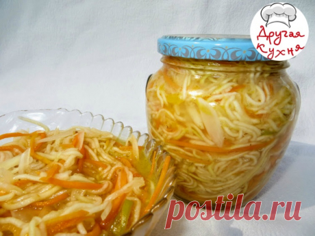 Кабачки по корейски. Заготовки на зиму - Простые рецепты Овкусе.ру