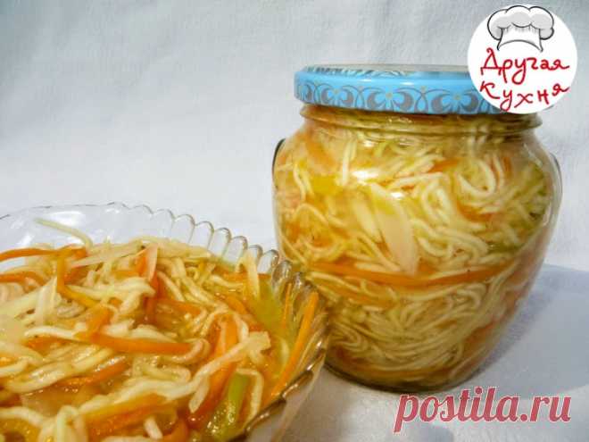 Кабачки по корейски. Заготовки на зиму - Простые рецепты Овкусе.ру