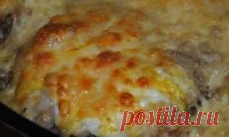 Гречка с курицей под сырной шапкой в духовке (рецепт с фото) | Блог Танюхина | Домашние рецепты с фотографиями | Nyam.Me
