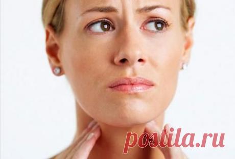 Чем лечить першение в горле.