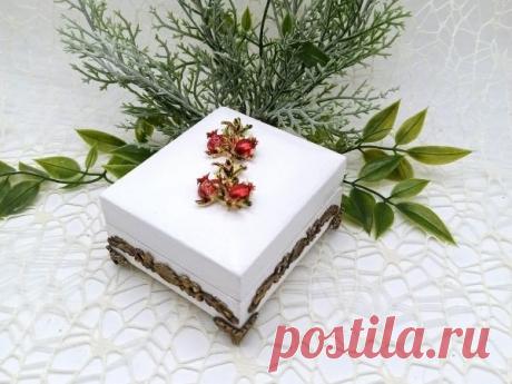 Шкатулочка для колец | Журнал Ярмарки Мастеров