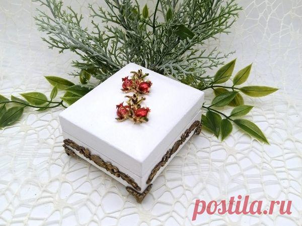 Шкатулочка для колец | Журнал Ярмарки Мастеров