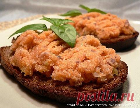 «Красная икра» из манки