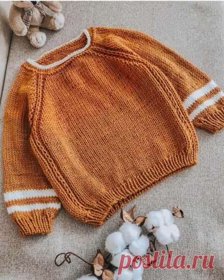 ДЕТСКИЙ ДЖЕМПЕР Описание от Бесплатные МК по вязаниюkatherine_knit