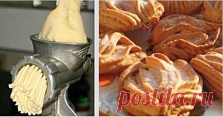 «Печенье через мясорубку» - старинный рецепт, по которому до сих пор готовят хозяйки