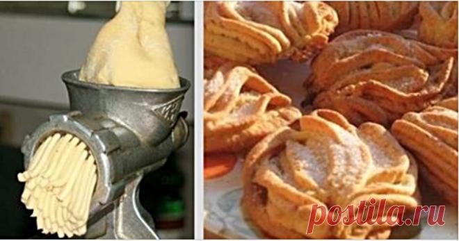«Печенье через мясорубку» - старинный рецепт, по которому до сих пор готовят хозяйки