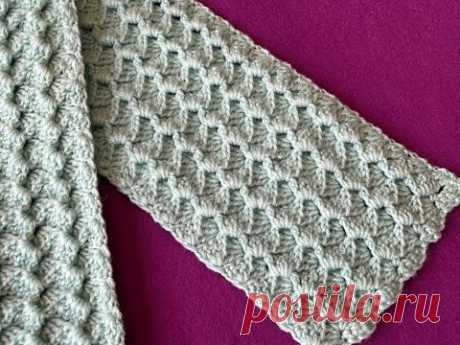 Crochet Scarf | Elegant One Row Repeat Crochet Scarf  #crochetscarf  #crochet