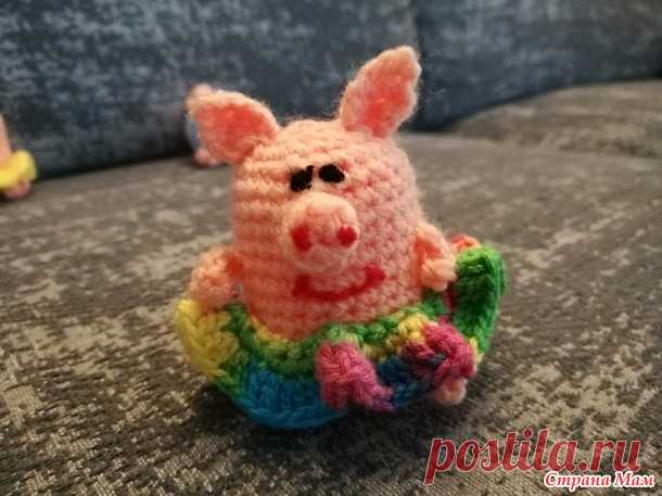 . Мини-пигги на киндере - Амигуруми - Страна Мам