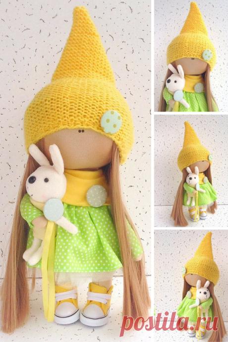 Baby doll Tilda doll Interior doll Cloth doll by AnnKirillartPlace