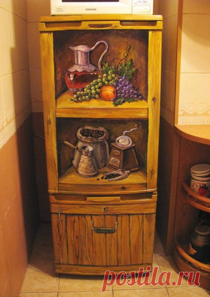 Декор холодильника - подбор фото