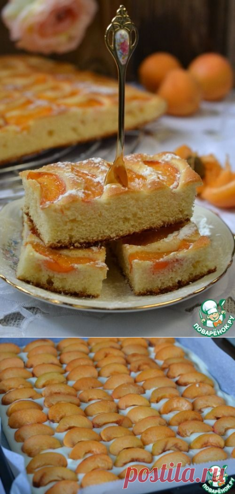 Bublanina (Бубланина) с абрикосами