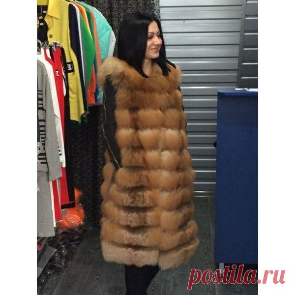 Жилетка Лиса.Размер 44-46