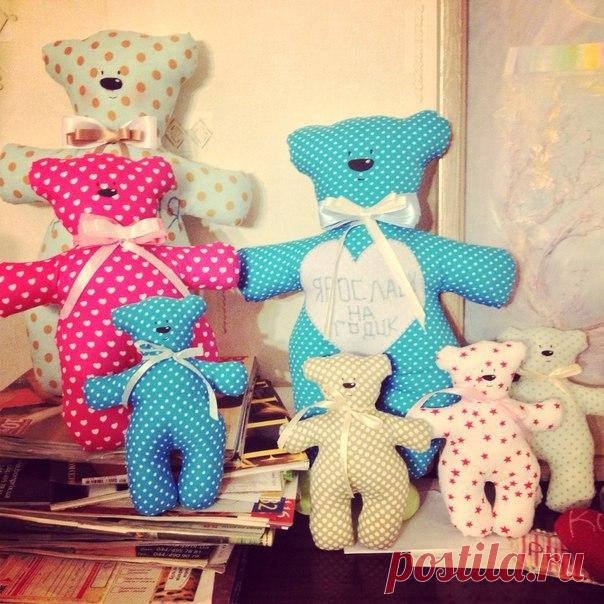 Шьём тильда мишек