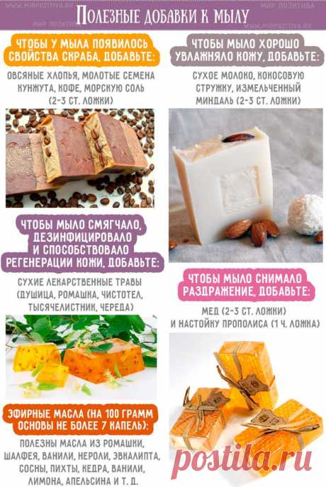 Как сделать эксклюзивное мыло своими руками
