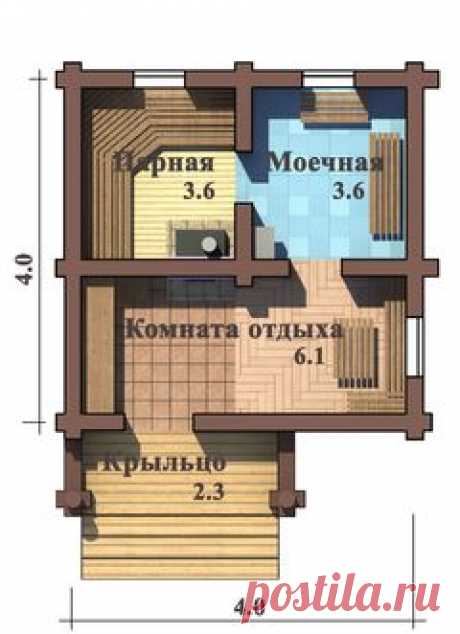 баня 4х4