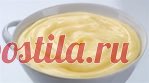 Самый вкусный заварной крем в микроволновке