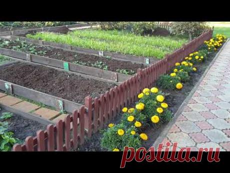 🍅🌶🥕🧄🥦Наш огород в ландшафте участка.