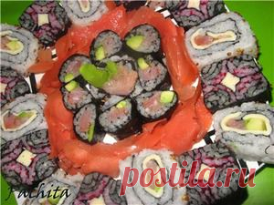 Роллы "Мозайка" - кулинарный рецепт