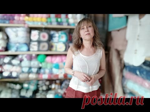 Секреты льняной майки . А ещё про сумку и сарафан