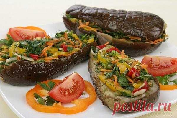 Соленые баклажаны с начинкой - успейте заготовить впрок!