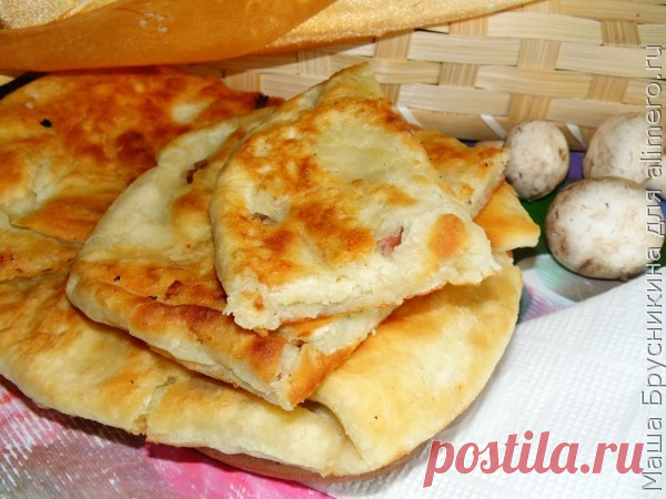 Лепёшки с картофелем