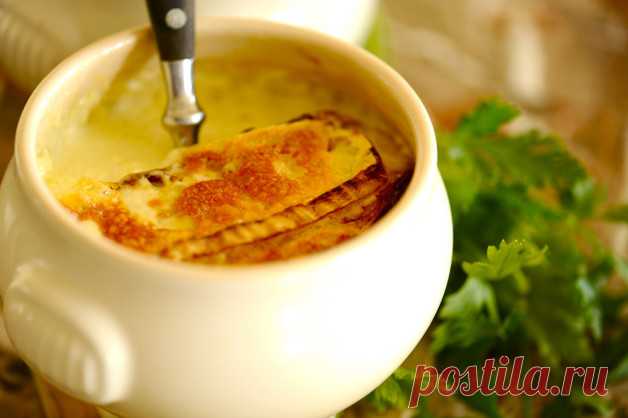 Суп с сыром Бри