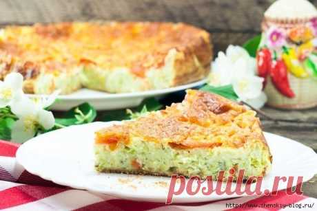 Вкуснейший и простейший пирог из кабачков!